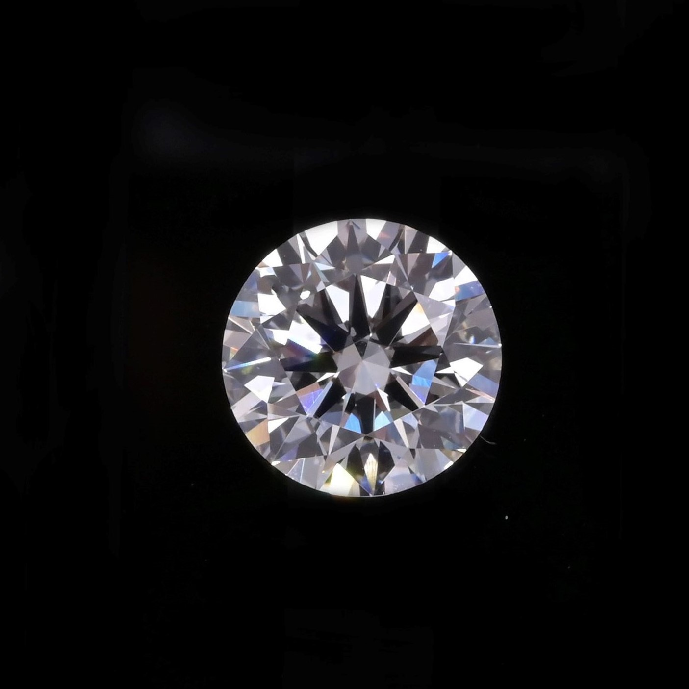 IGI Certified Lab Grown Diamond Round 8.75 x 8.80 x 5.41mm Single Piece 2.54 Carat