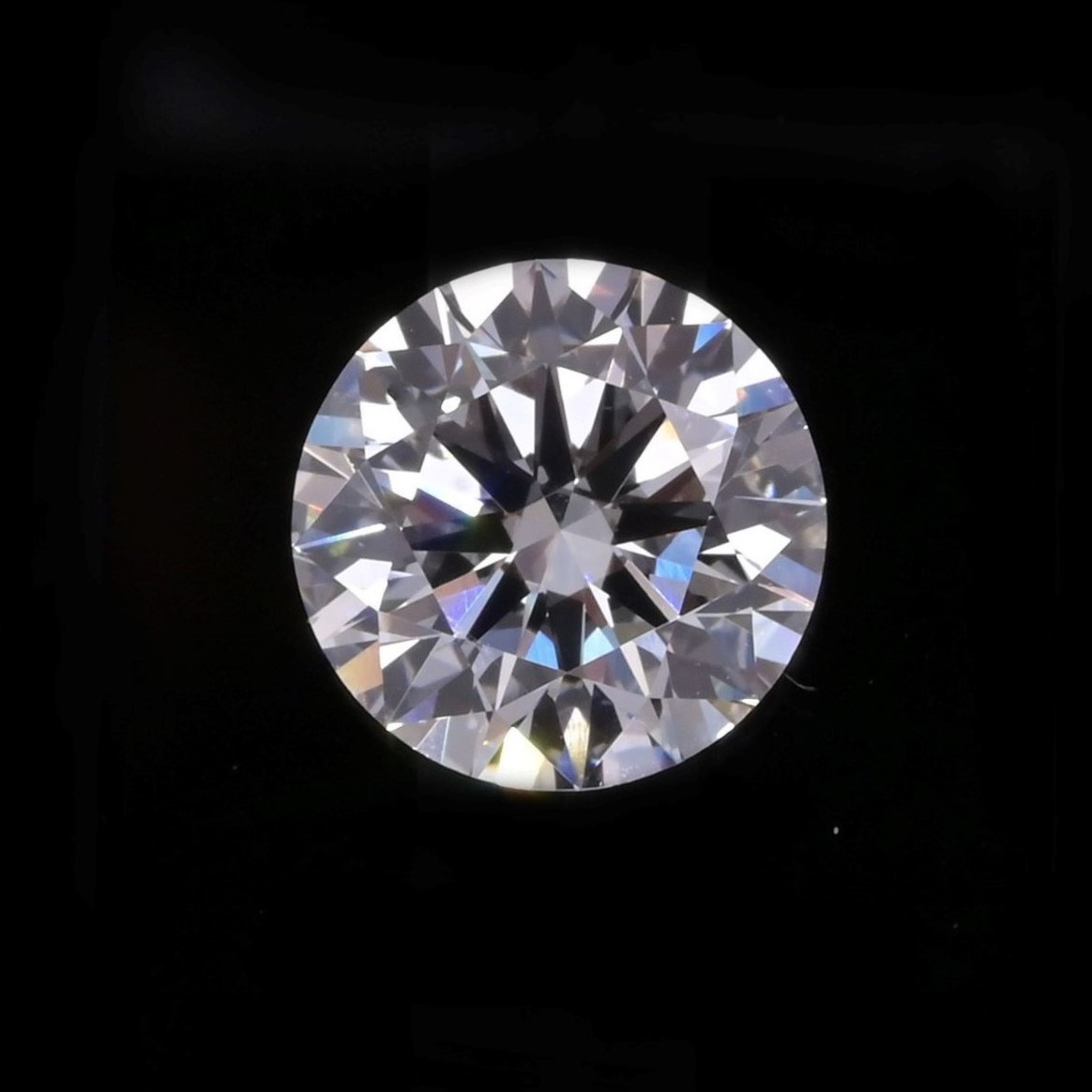 IGI Certified Lab Grown Diamond Round 9.35 x 9.39 x 5.63mm Single Piece 3.07 Carat