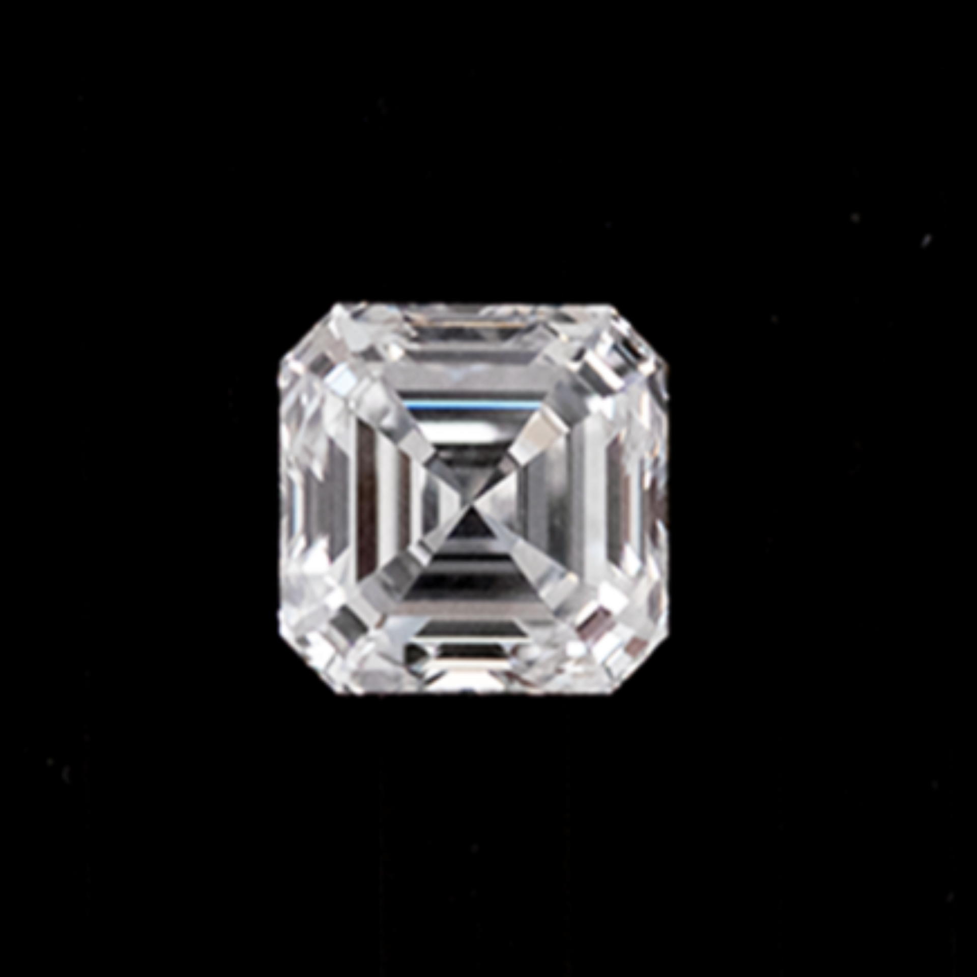 IGI Certified Lab Grown Diamond Asscher Cut  9.38 x 9.32 x 6.19mm Single Piece 5.01 Carat
