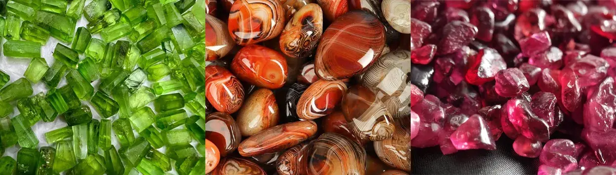 August Birthstone: Peridot, Sardonyx & Spinel