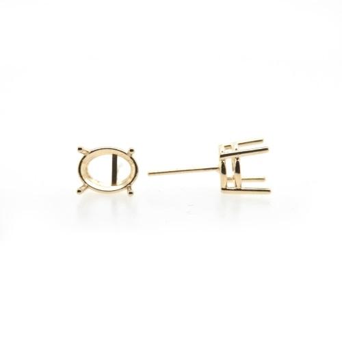 5x3mm Oval Findings In 14k Gold