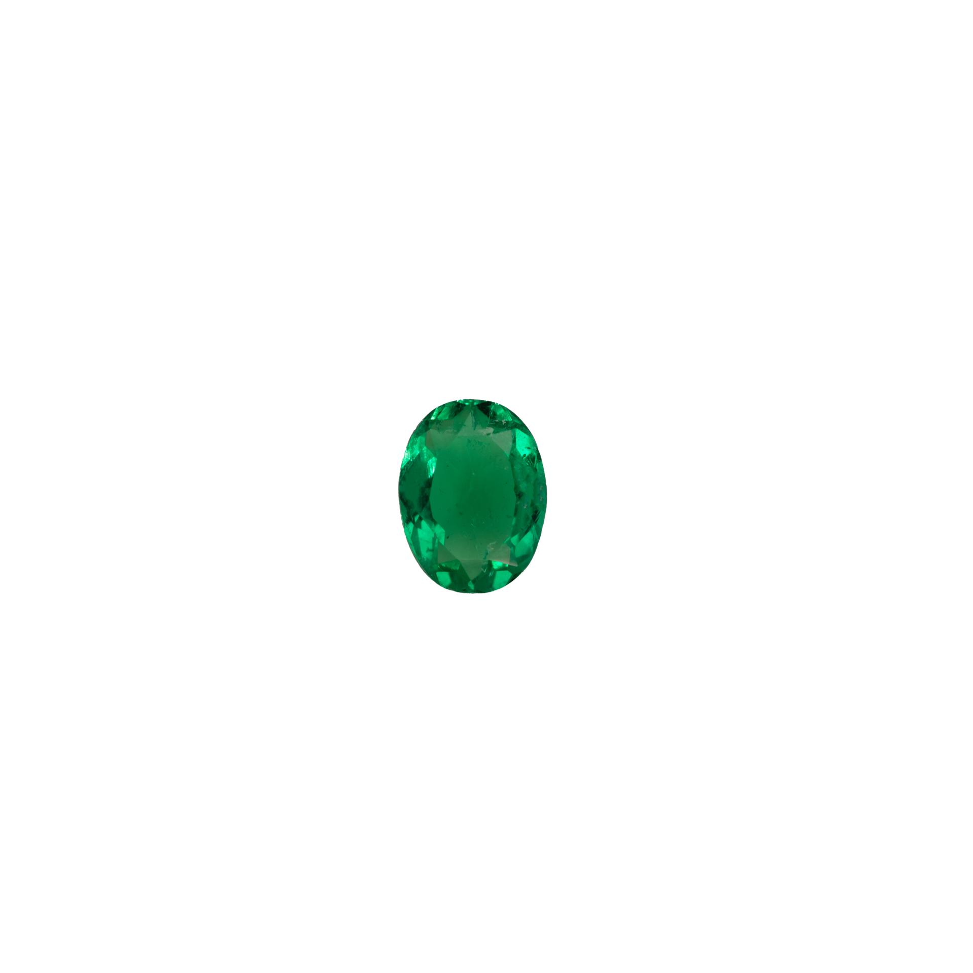 Colombian Emerald Oval Shape 5.9x4.5mm Single Piece 0.40 Carat