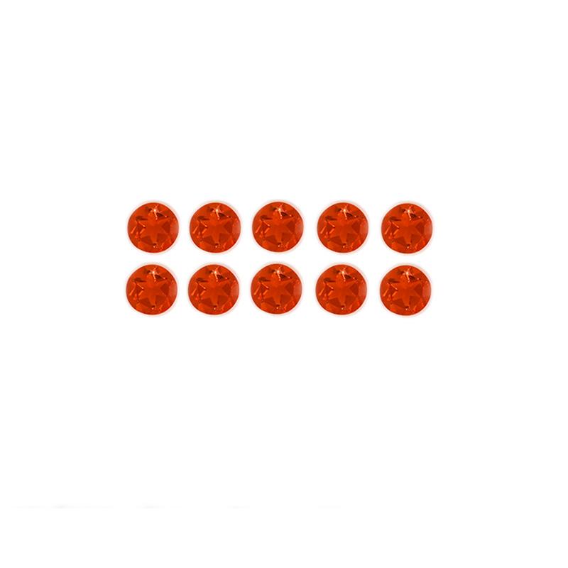 Fire Opal Round 3mm Approximately 0.74 Carat