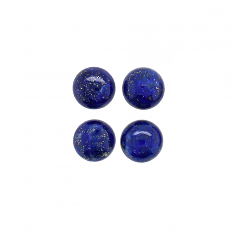 Lapis Cab Round 9mm Approximately 10 Carat