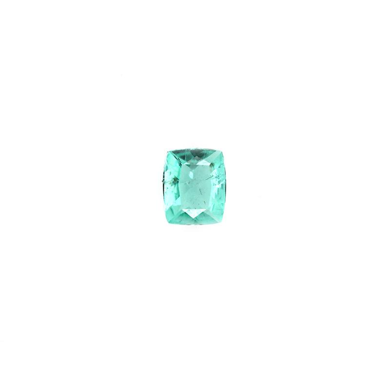 Paraiba Tourmaline Cushion Shape 6x5mm Single Piece Approximately 0.55Carat