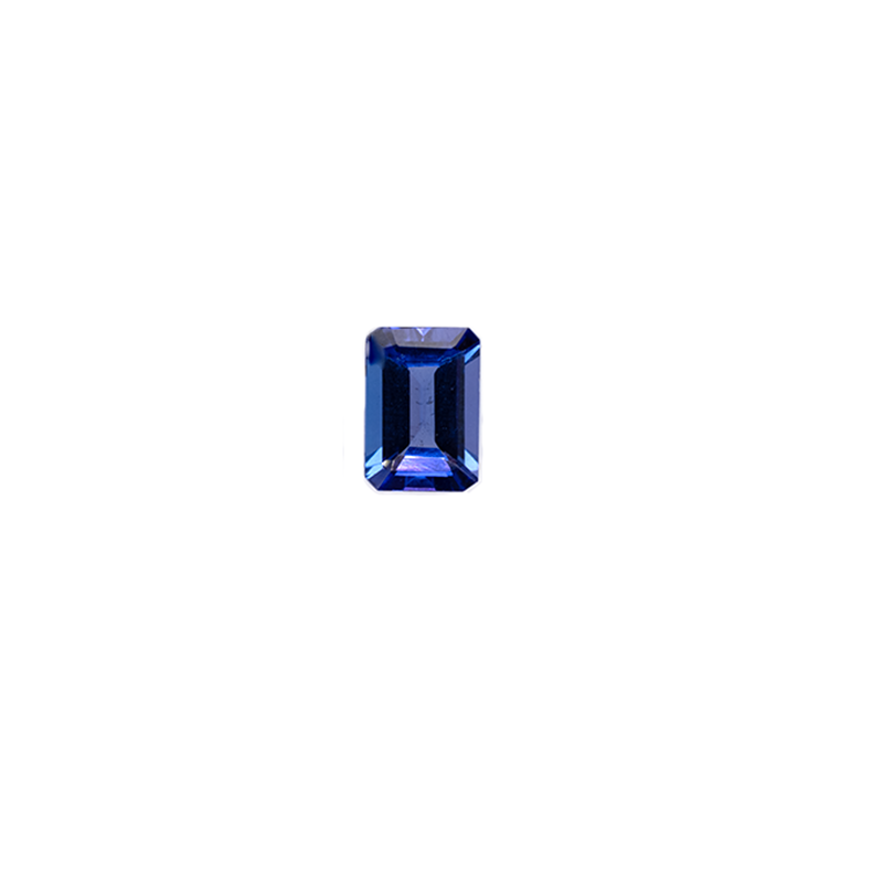Tanzanite Emerald Cut 7x5 Single Piece Approximately 1.16 Carat