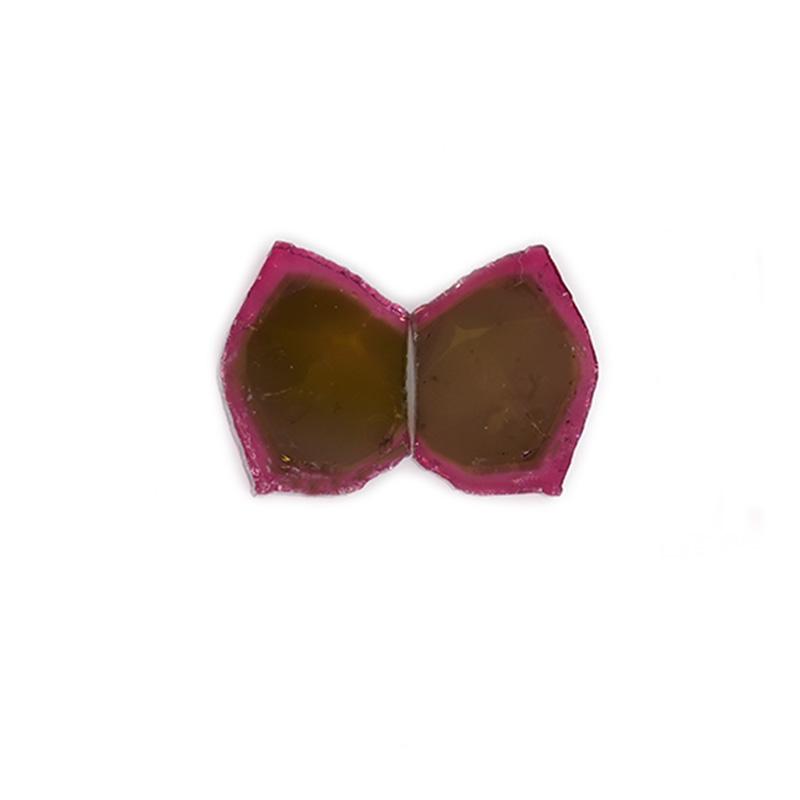 Tourmaline Butterfly Wing Shape 18x14mmMatching Pair 17.85 Carat